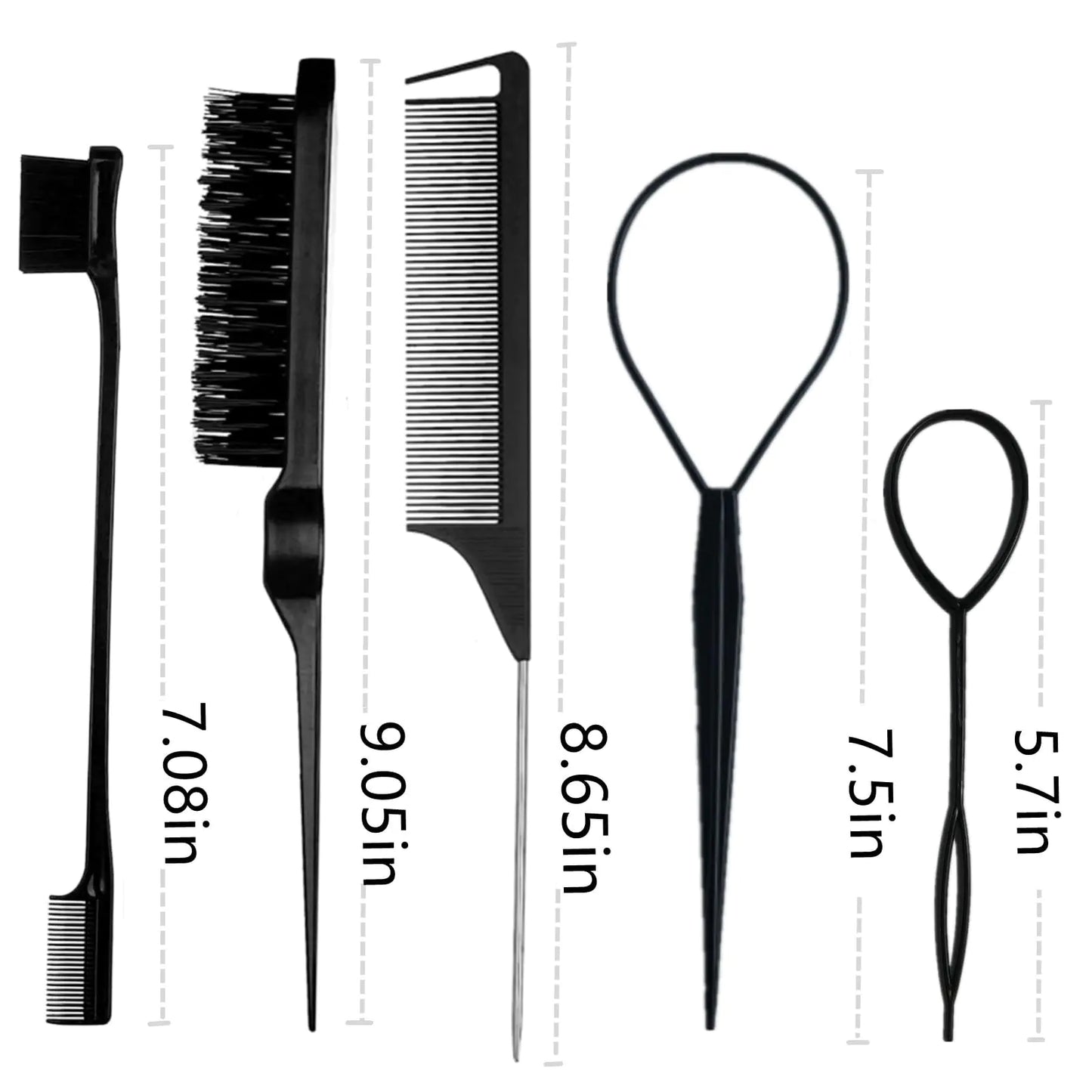 8Pcs Hair Brush Set