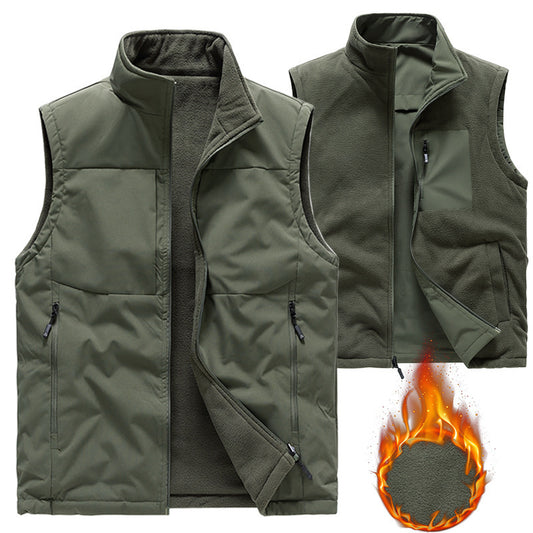 Men's Double-sided Fleece Vest