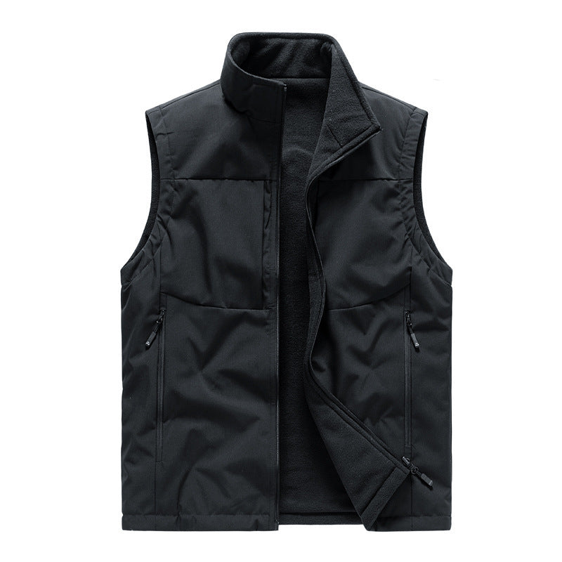 Men's Double-sided Fleece Vest